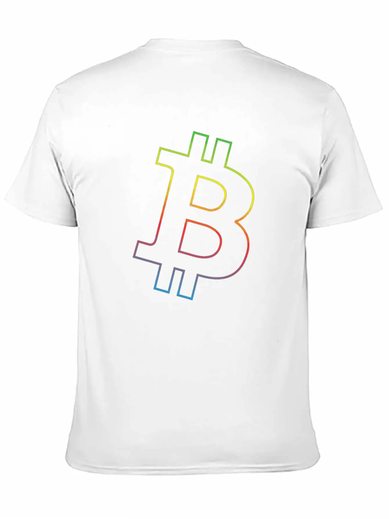 Bitcoin Logo Relaxed Everyday Tee – Lightweight And Durable Cotton