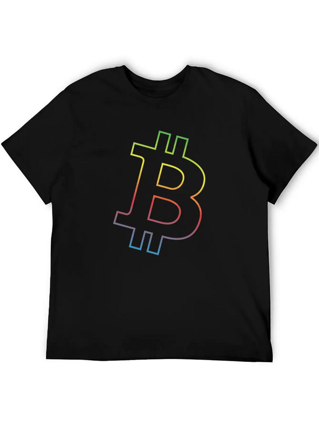 Bitcoin Logo Relaxed Everyday Tee – Lightweight And Durable Cotton