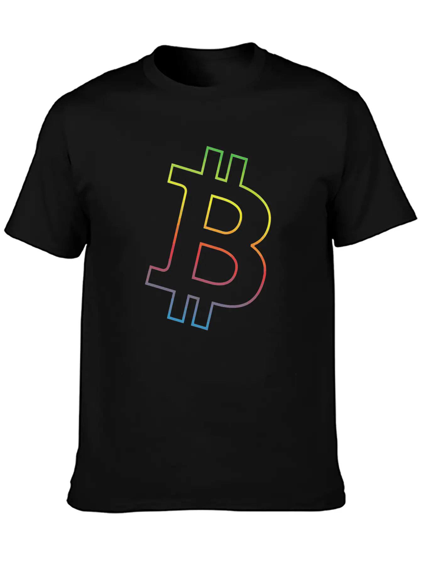 Bitcoin Logo Relaxed Everyday Tee – Lightweight And Durable Cotton