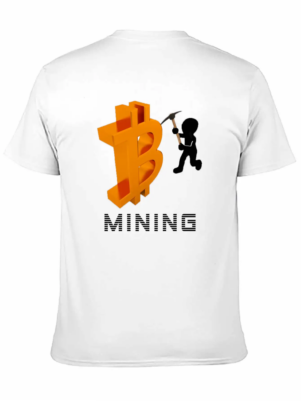 Bitcoin Mining Unisex Casual T-Shirt – Clean Design For Daily Comfort