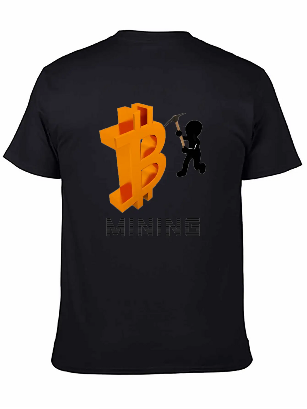 Bitcoin Mining Unisex Casual T-Shirt – Clean Design For Daily Comfort