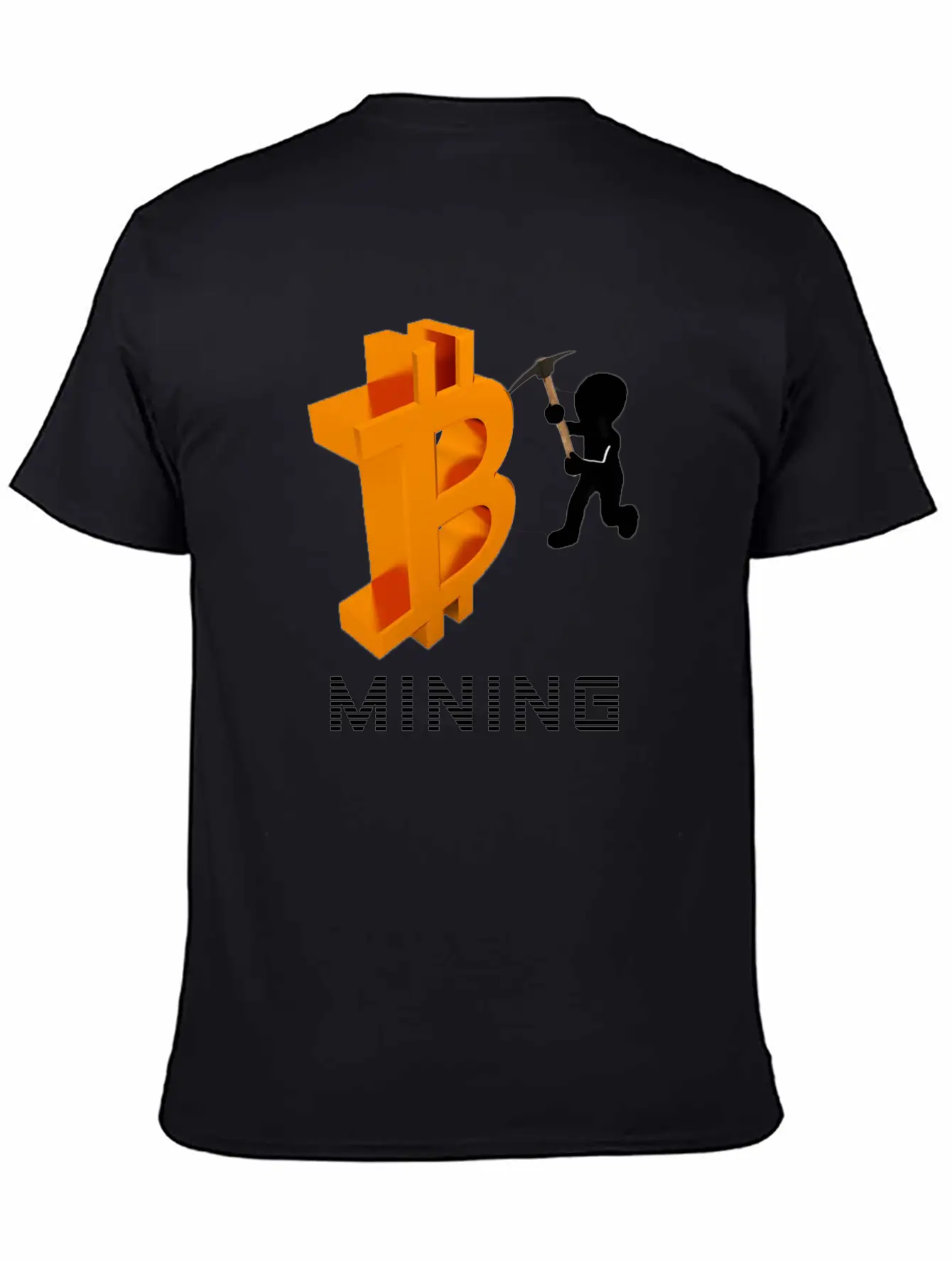 Bitcoin Mining Unisex Casual T-Shirt – Clean Design For Daily Comfort