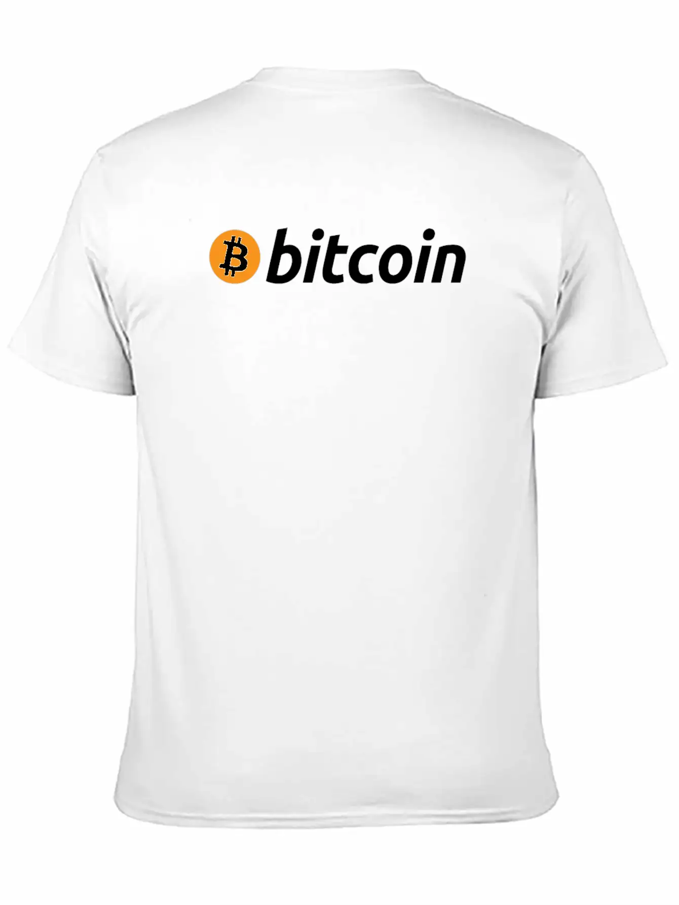Bitcoin Name Logo Blockchain Crypto Currency HODL Relaxed Everyday Tee – Lightweight And Durable Cotton