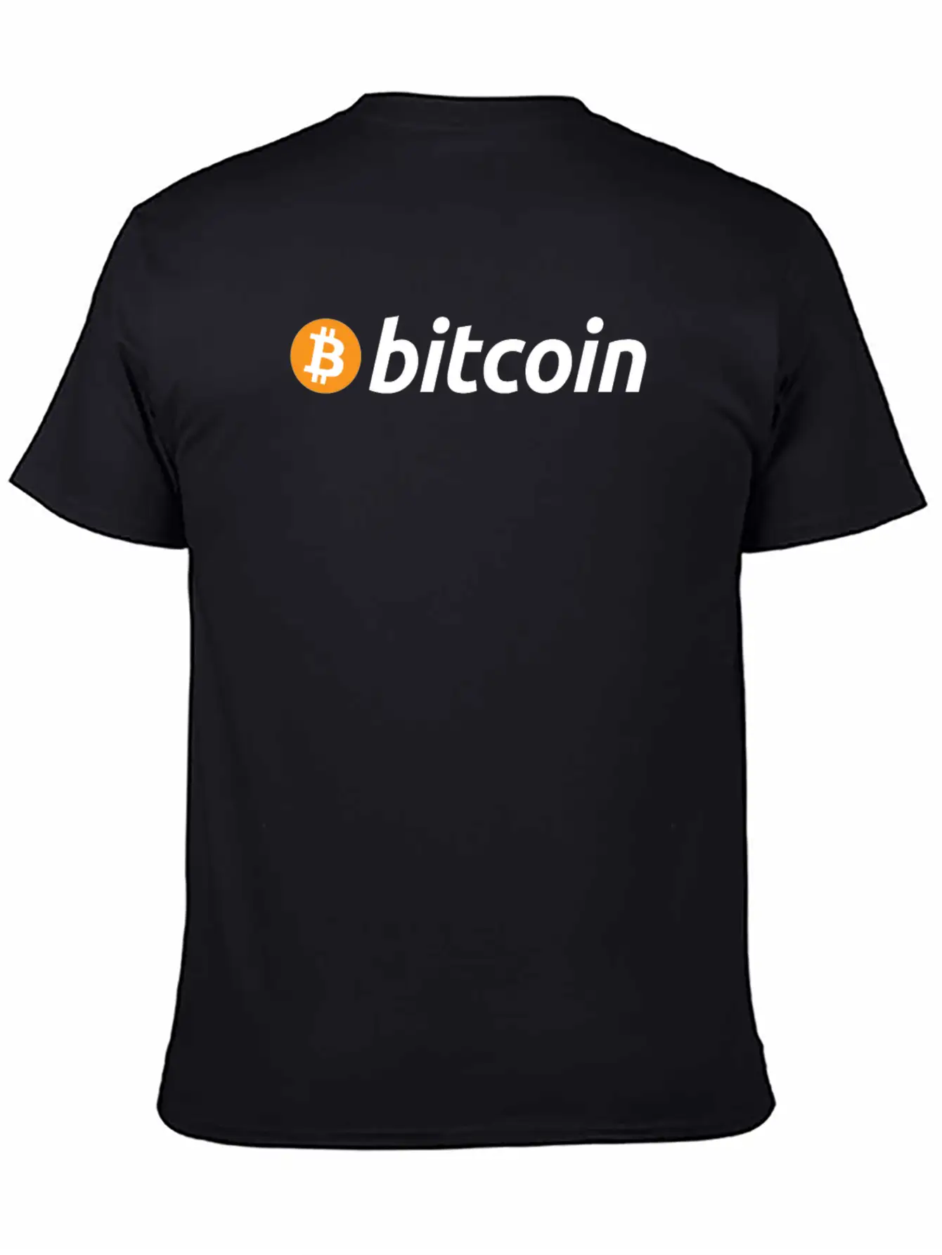 Bitcoin Name Logo Blockchain Crypto Currency HODL Relaxed Everyday Tee – Lightweight And Durable Cotton