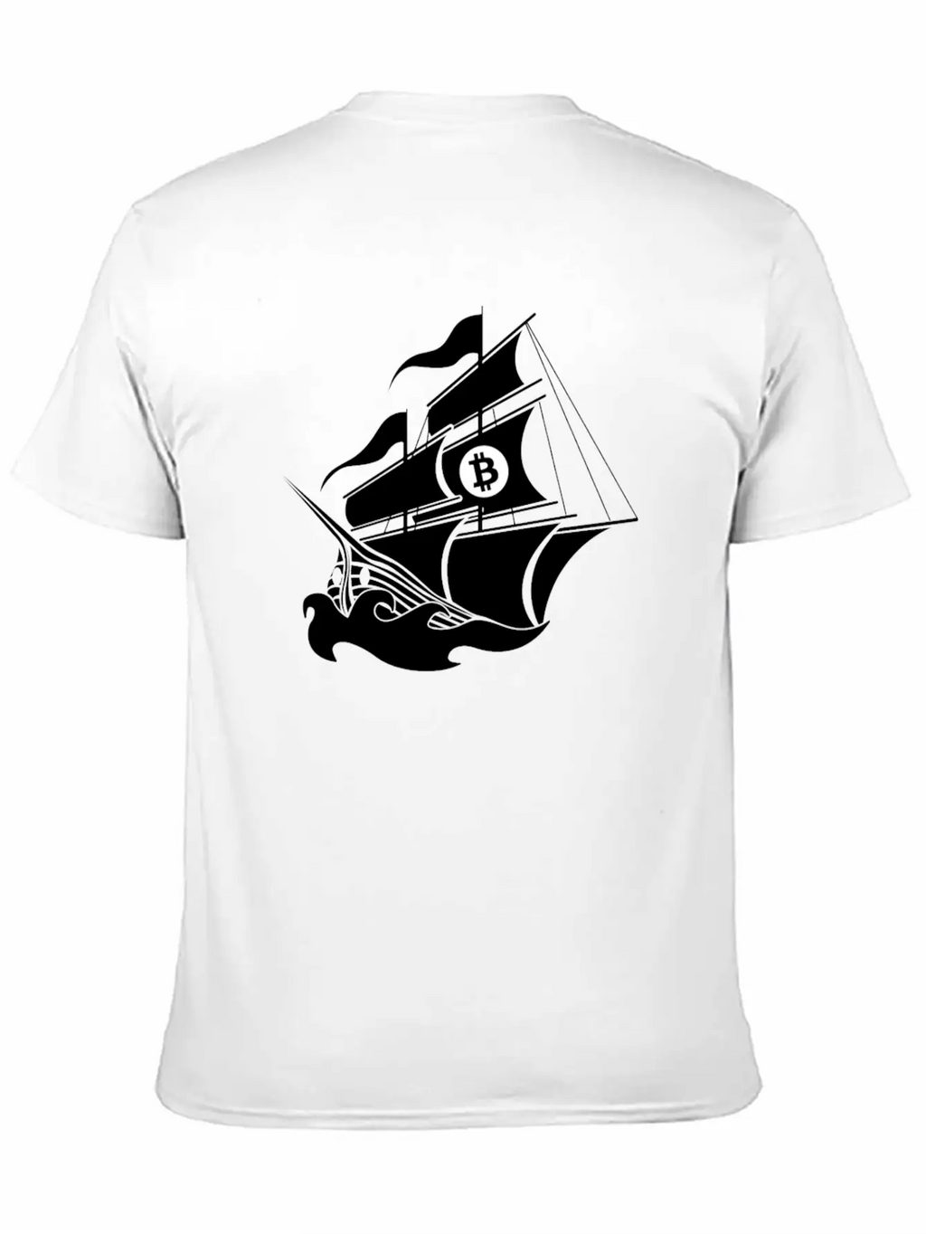 Bitcoin Pirate Ship Blockchain HODL Digital Timeless Short Sleeve Tee – Comfy And Minimalist Design