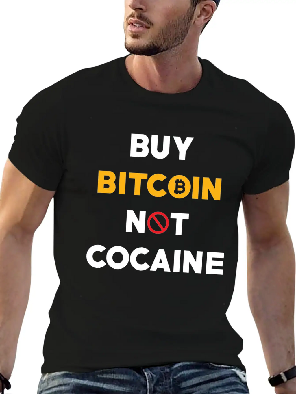 Bitcoin Saying Bitcoins Gift Relaxed Everyday Tee – Lightweight And Durable Cotton