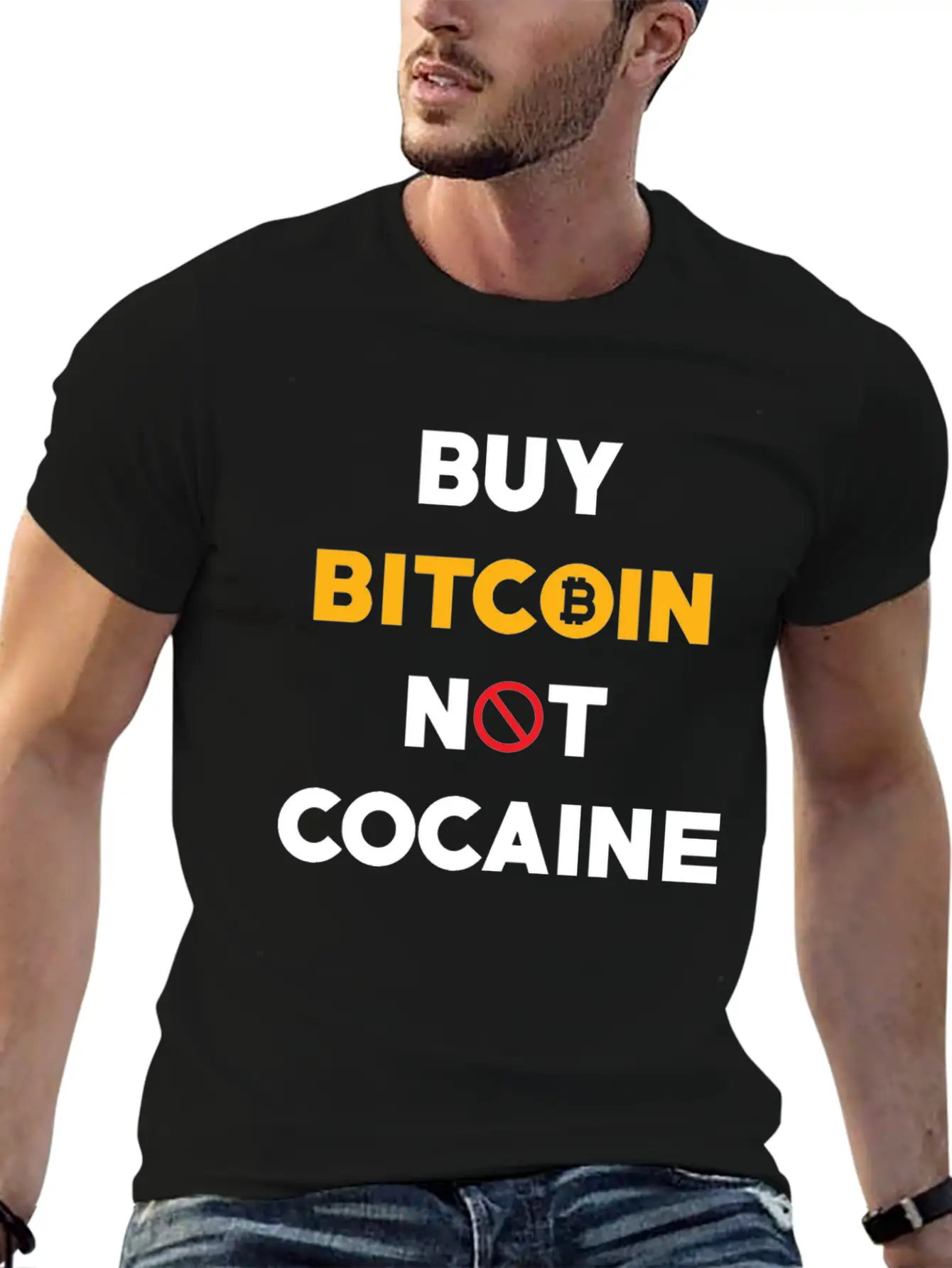 Bitcoin Saying Bitcoins Gift Relaxed Everyday Tee – Lightweight And Durable Cotton