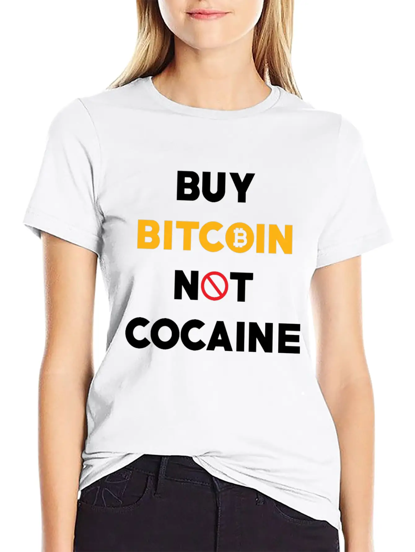 Bitcoin Saying Bitcoins Gift Relaxed Everyday Tee – Lightweight And Durable Cotton
