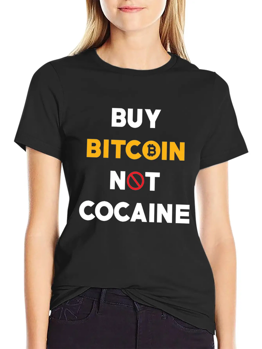 Bitcoin Saying Bitcoins Gift Relaxed Everyday Tee – Lightweight And Durable Cotton