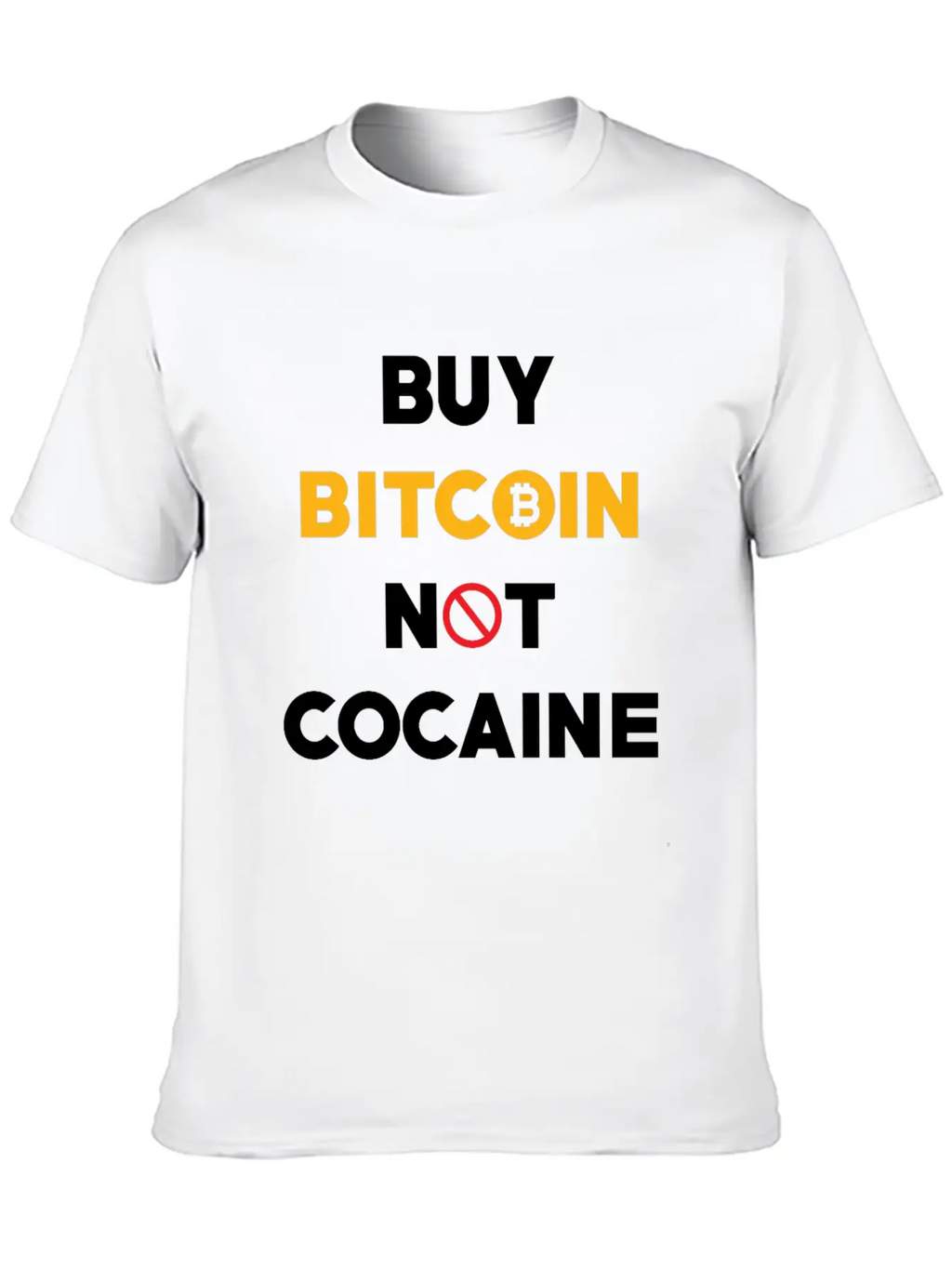Bitcoin Saying Bitcoins Gift Relaxed Everyday Tee – Lightweight And Durable Cotton