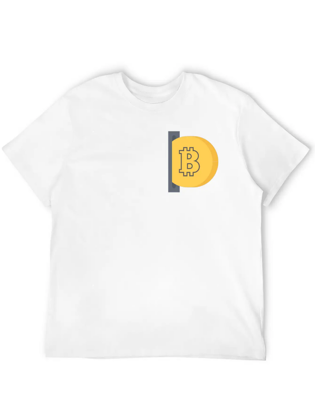 BITCOIN Stylish Everyday T-Shirt – Unisex Basic Cotton Tee