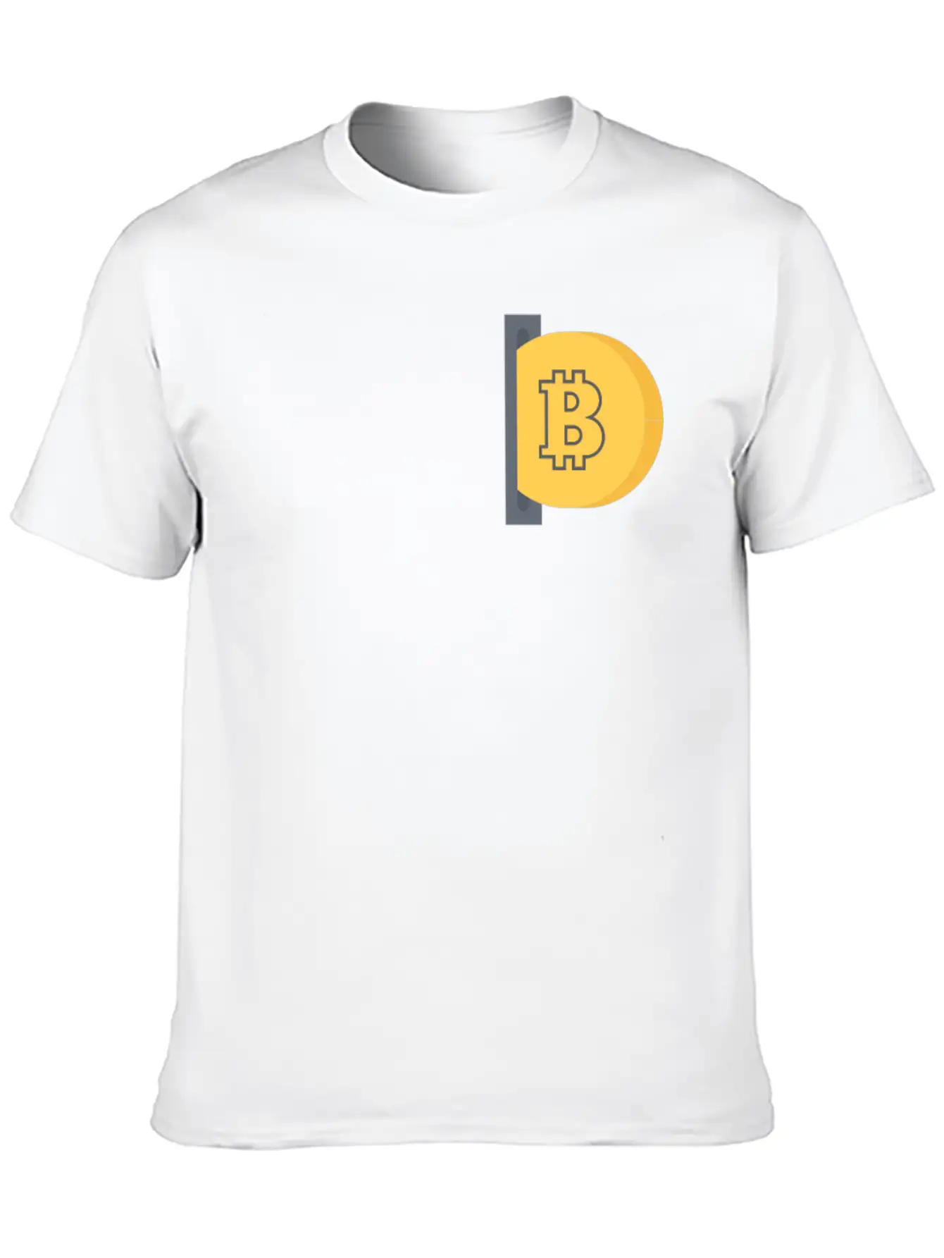 BITCOIN Stylish Everyday T-Shirt – Unisex Basic Cotton Tee