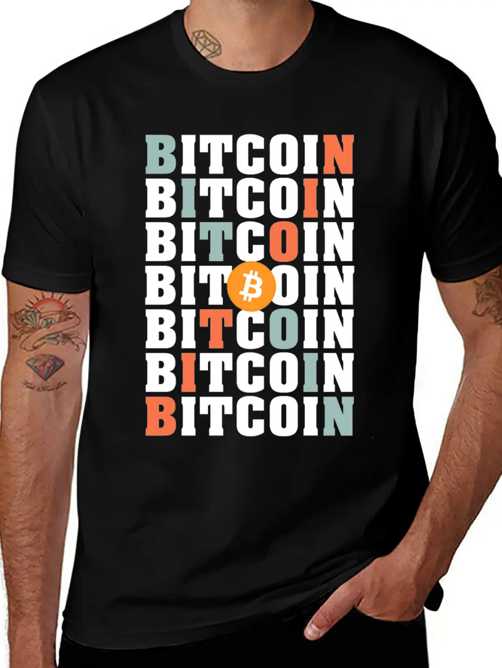 Bitcoin X Essential Cotton Tee For Daily Outfits – Unisex Style