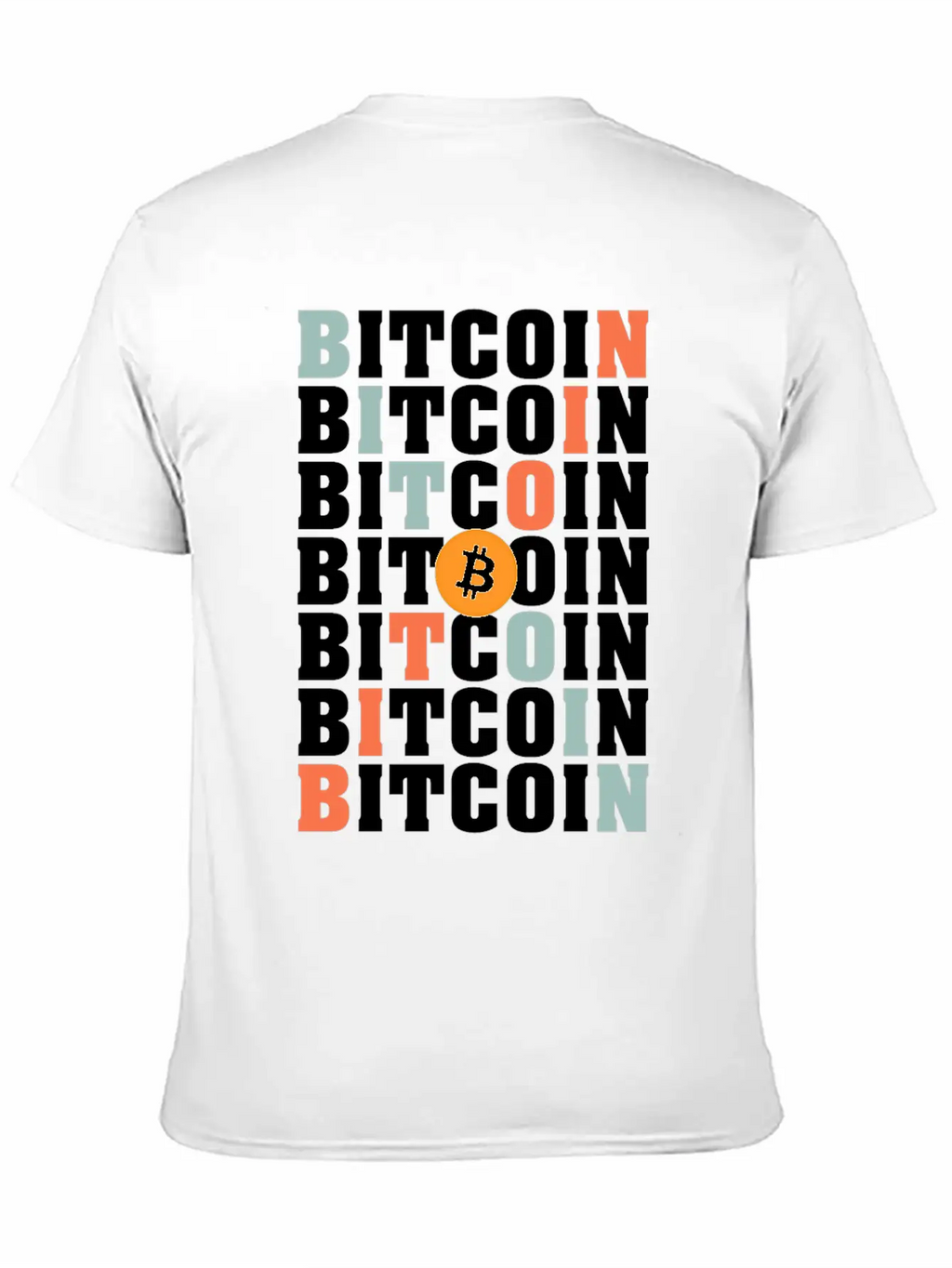 Bitcoin X Essential Cotton Tee For Daily Outfits – Unisex Style