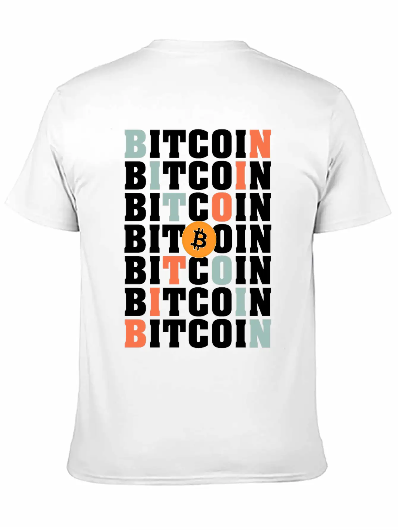 Bitcoin X Essential Cotton Tee For Daily Outfits – Unisex Style