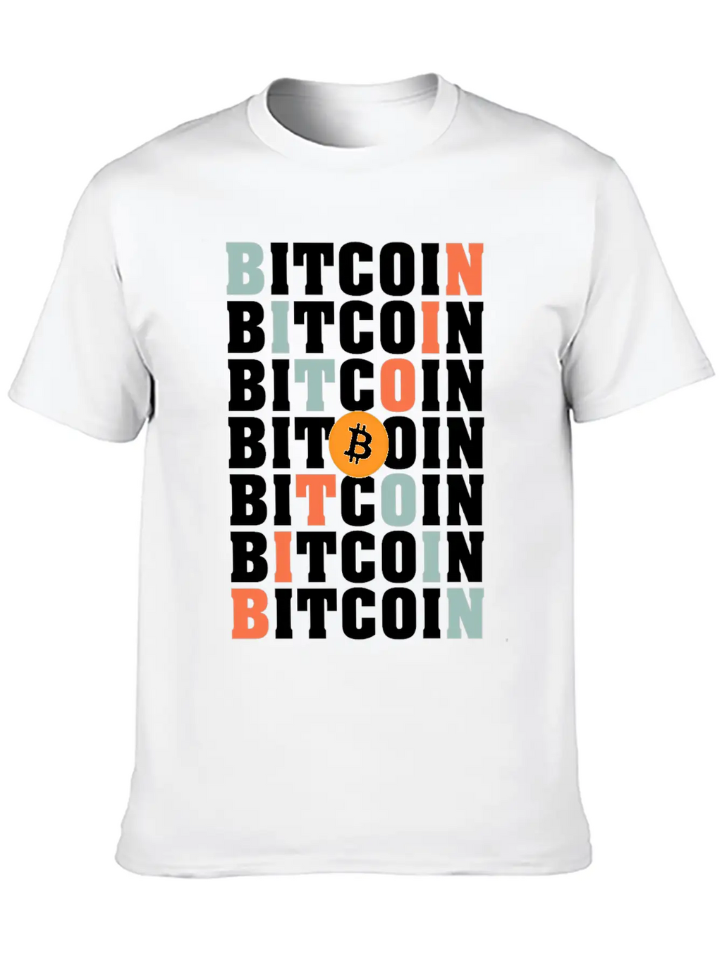 Bitcoin X Essential Cotton Tee For Daily Outfits – Unisex Style
