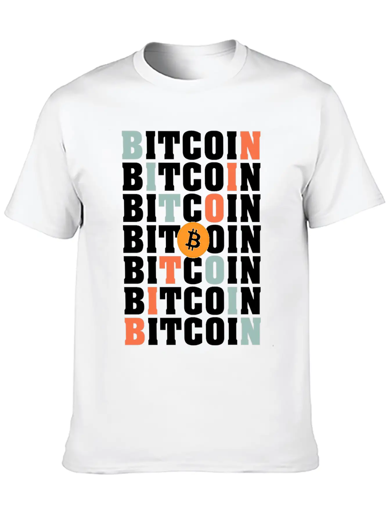 Bitcoin X Essential Cotton Tee For Daily Outfits – Unisex Style