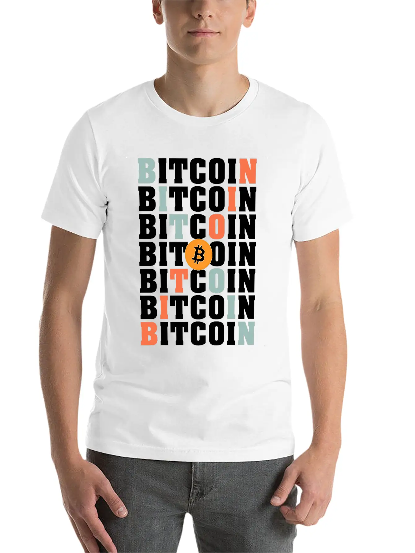 Bitcoin X Essential Cotton Tee For Daily Outfits – Unisex Style