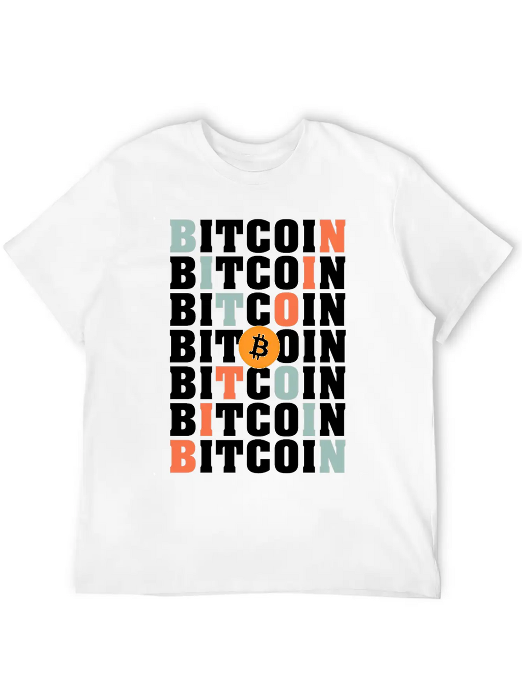Bitcoin X Essential Cotton Tee For Daily Outfits – Unisex Style