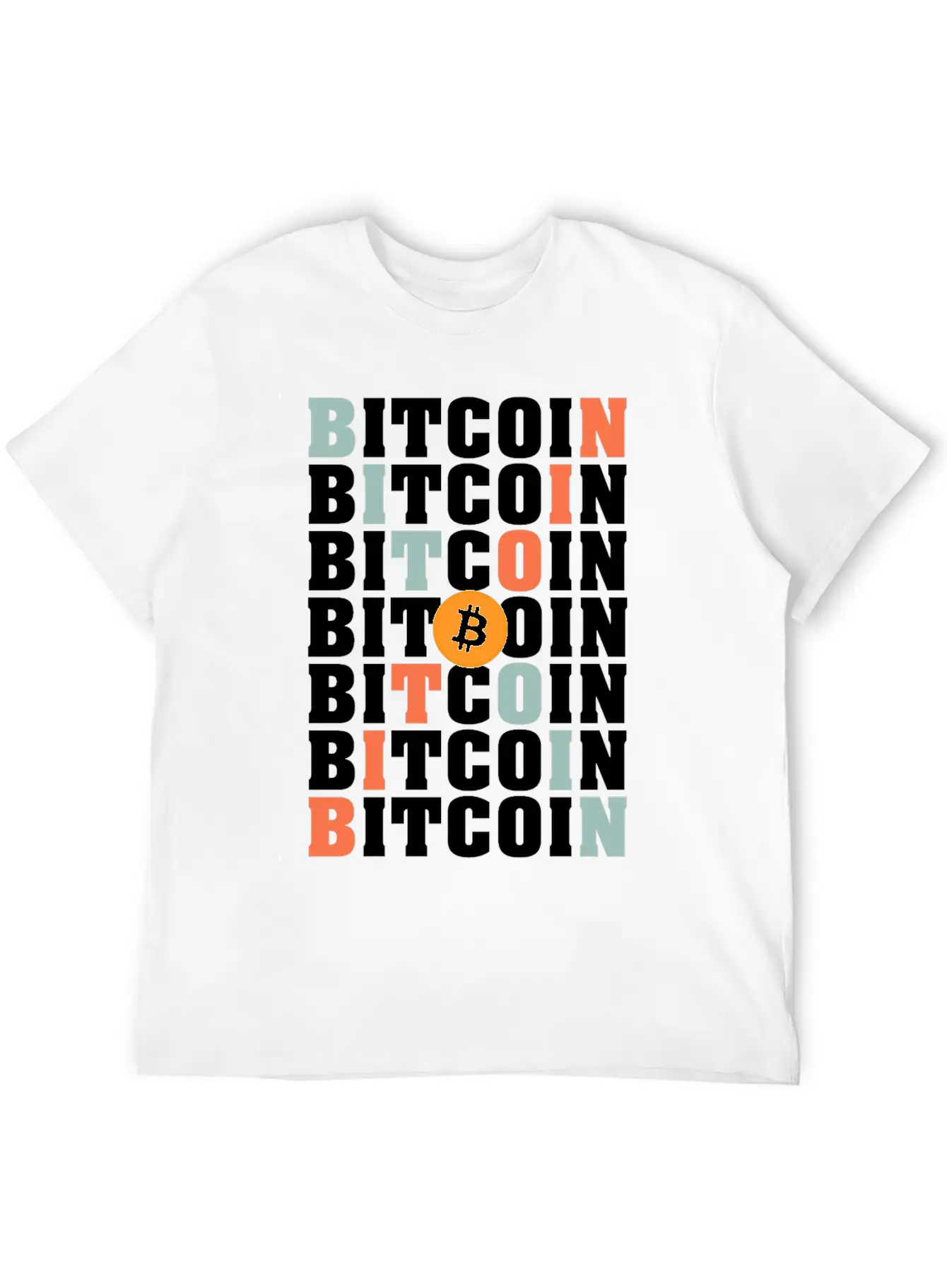 Bitcoin X Essential Cotton Tee For Daily Outfits – Unisex Style
