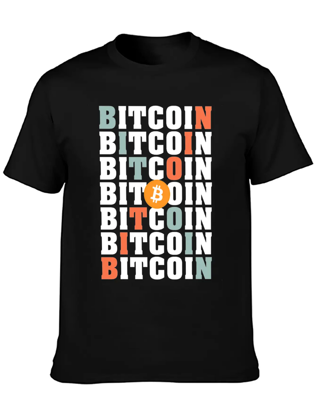 Bitcoin X Essential Cotton Tee For Daily Outfits – Unisex Style
