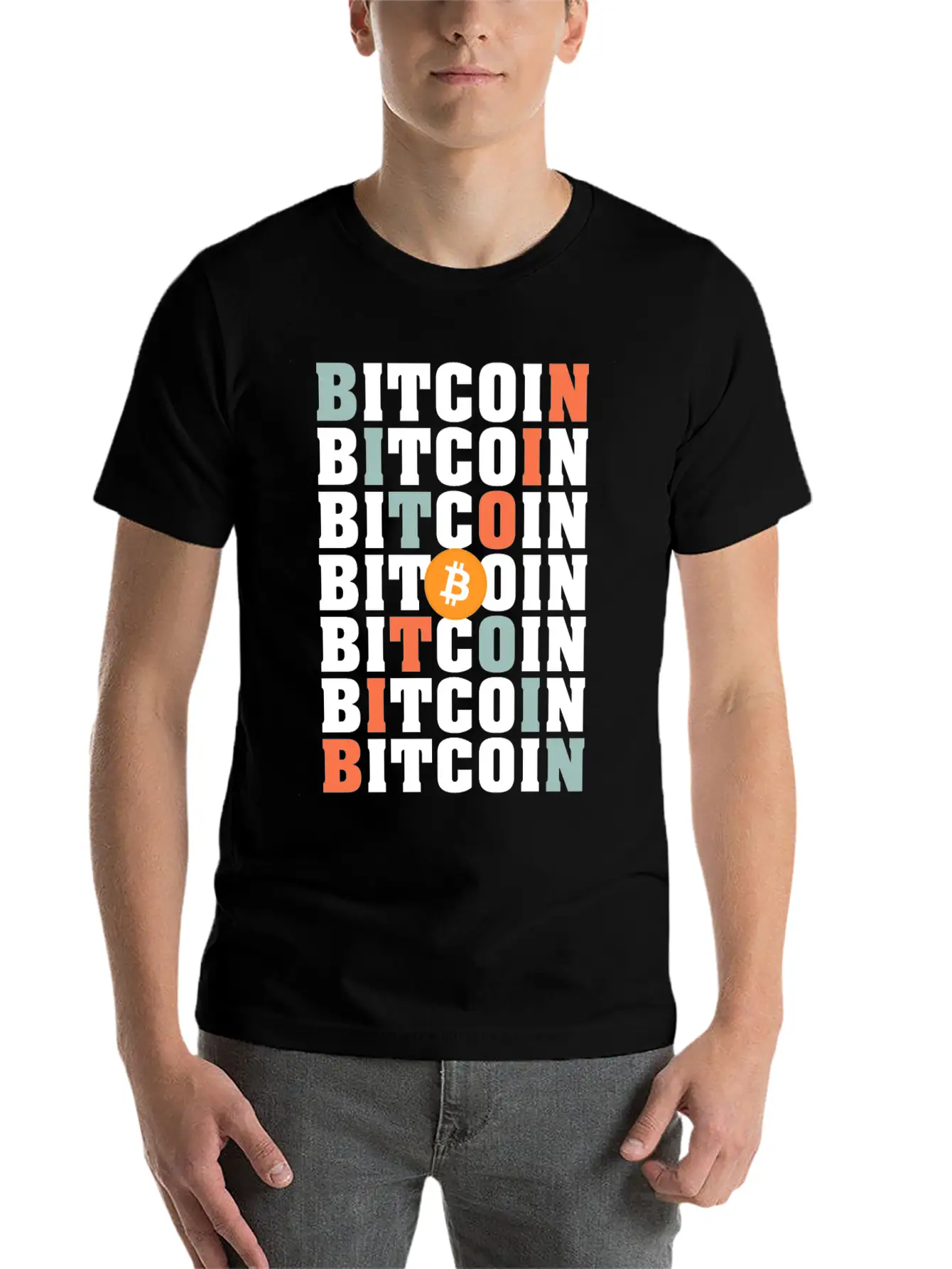 Bitcoin X Essential Cotton Tee For Daily Outfits – Unisex Style
