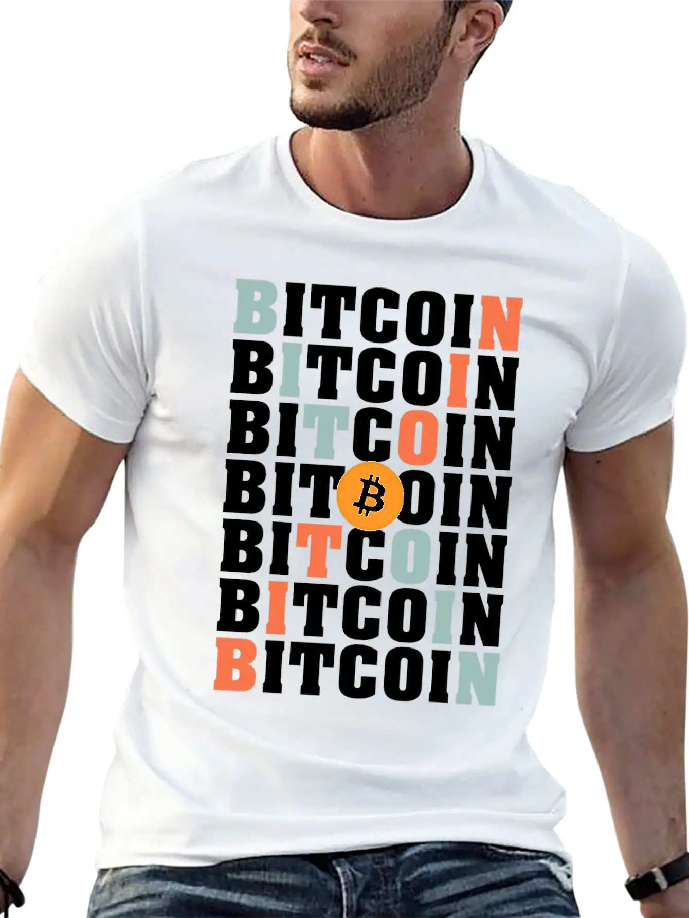 Bitcoin X Essential Cotton Tee For Daily Outfits – Unisex Style