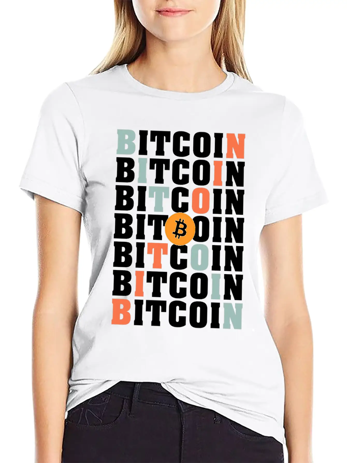 Bitcoin X Essential Cotton Tee For Daily Outfits – Unisex Style