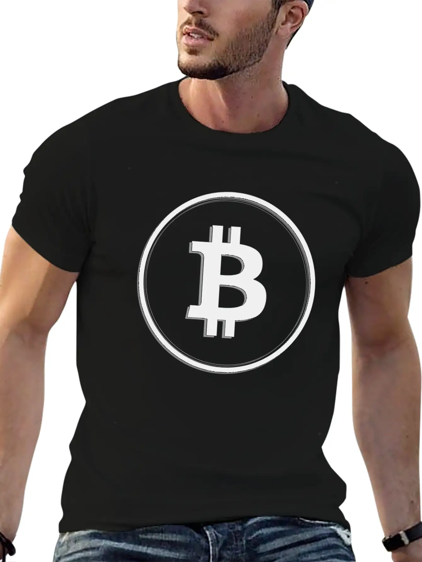 BitcoinBlackandWhite Classic Cotton Tee – Unisex Comfort For Any Season