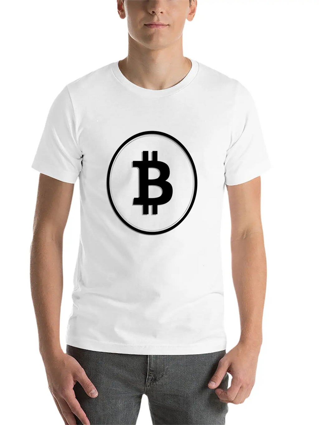 BitcoinBlackandWhite Classic Cotton Tee – Unisex Comfort For Any Season