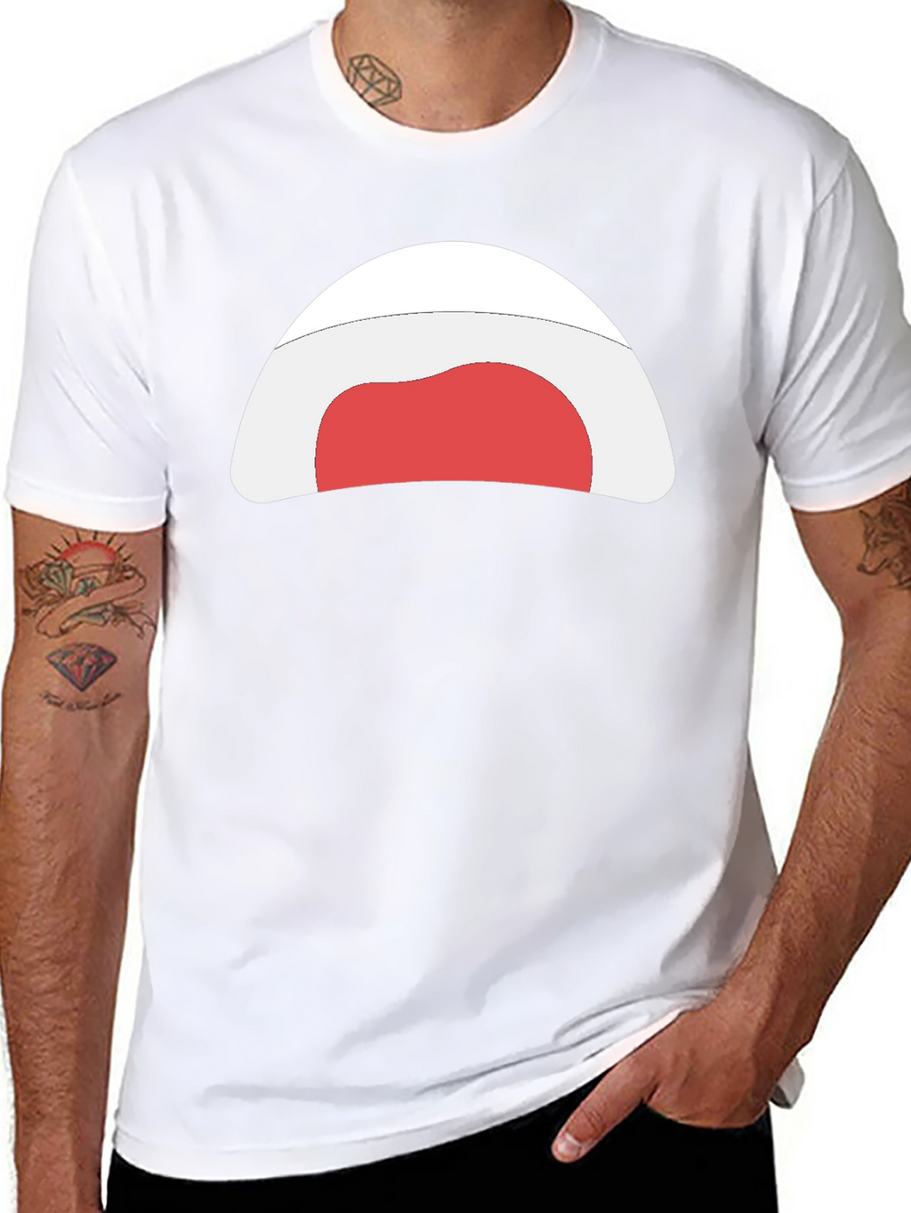 Funny Monster Mouth Graphic T-Shirt - Soft Cotton Tee
