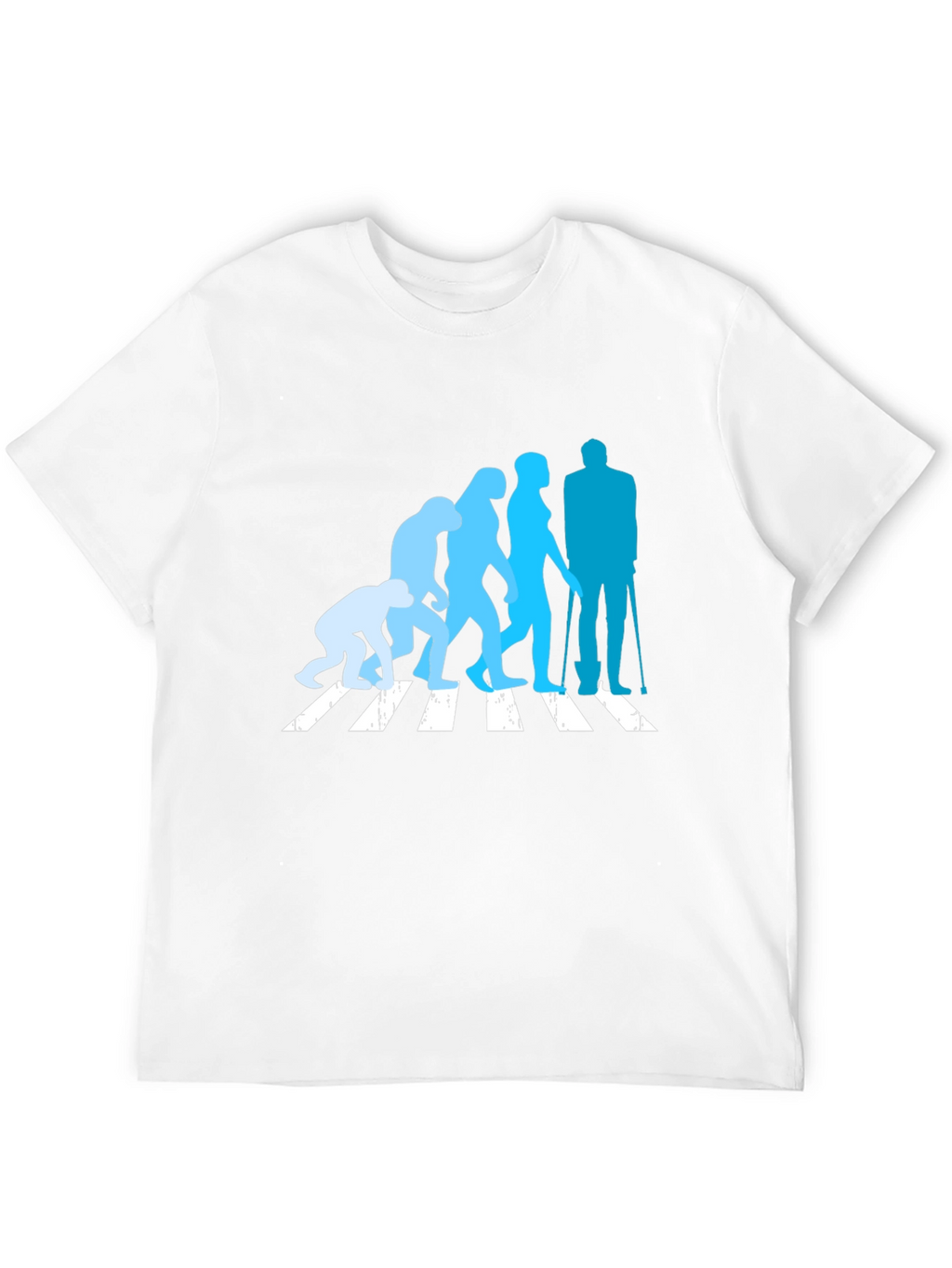 Evolution Crossing T-Shirt - Black Crew Neck