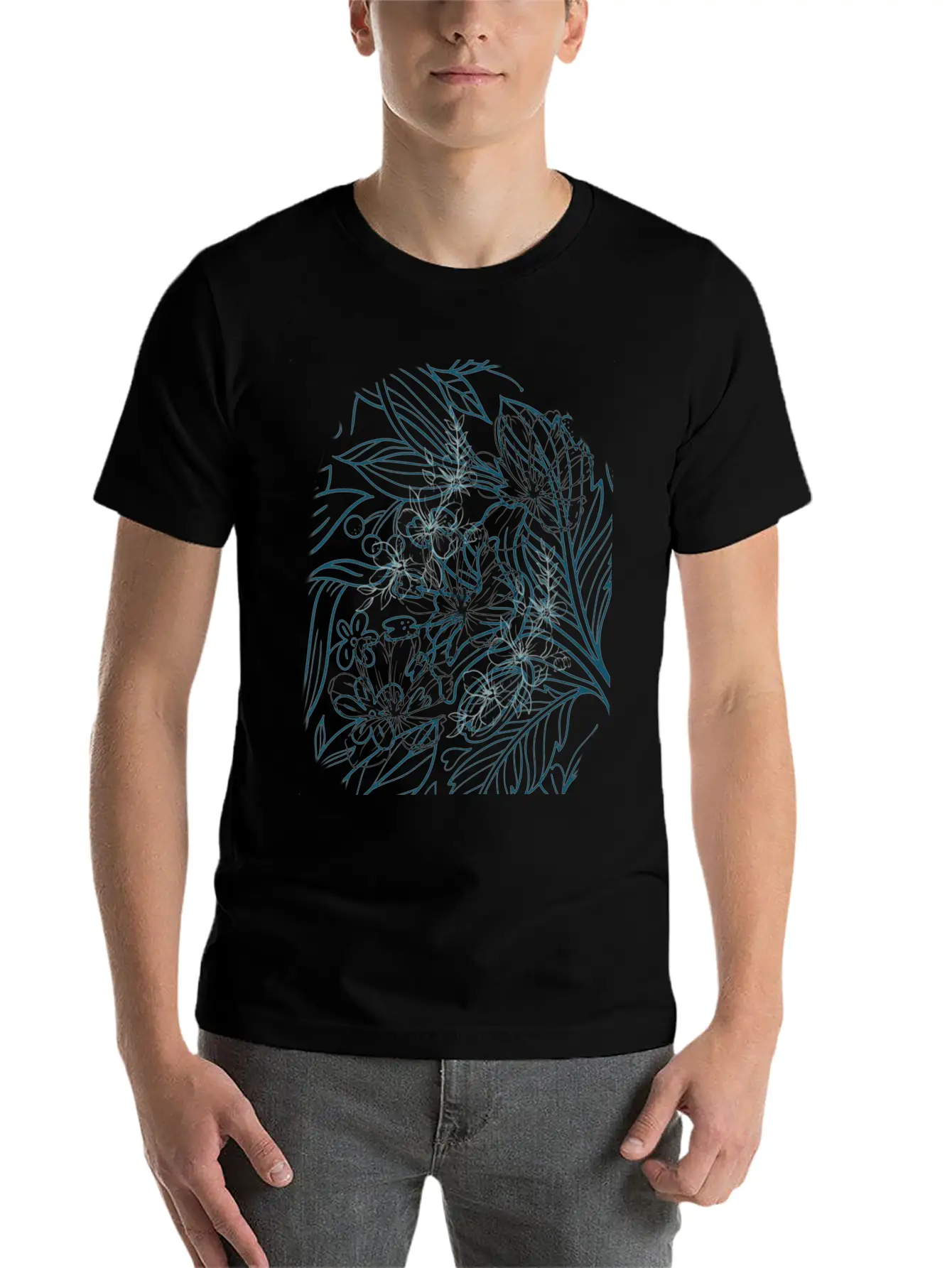 Blüte Blossom By SIMPLEbutBtiFUL Stylish Everyday T-Shirt – Unisex Basic Cotton Tee