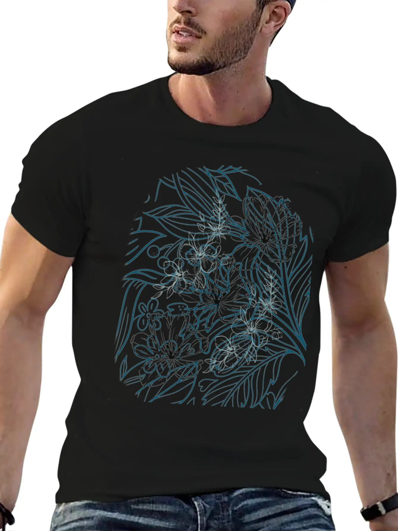 Blüte Blossom By SIMPLEbutBtiFUL Stylish Everyday T-Shirt – Unisex Basic Cotton Tee