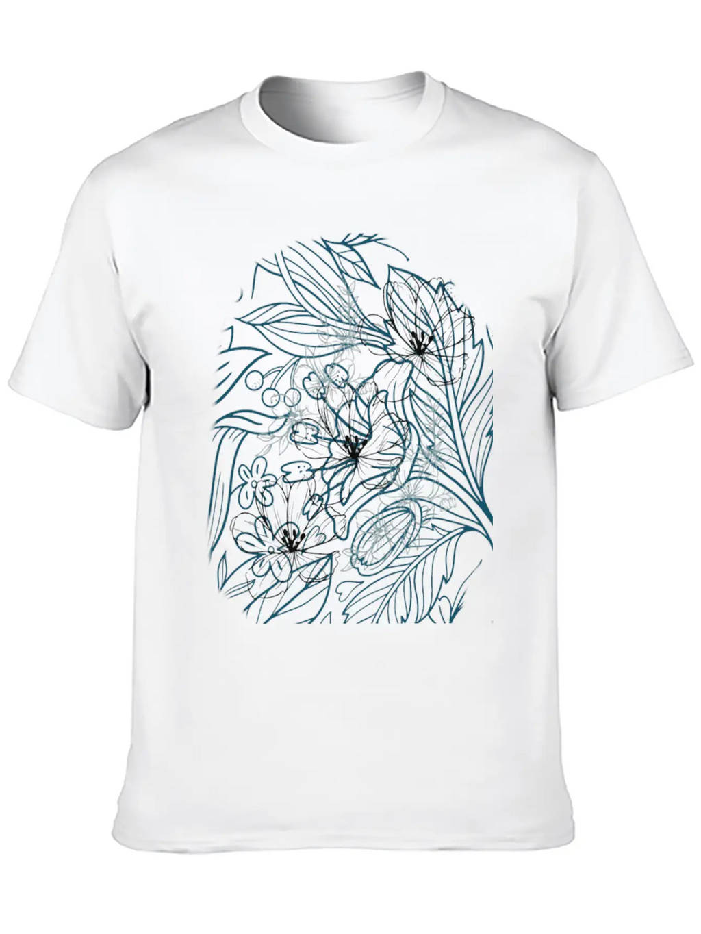Blüte Blossom By SIMPLEbutBtiFUL Stylish Everyday T-Shirt – Unisex Basic Cotton Tee