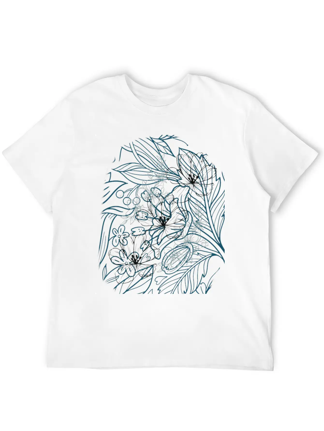 Blüte Blossom By SIMPLEbutBtiFUL Stylish Everyday T-Shirt – Unisex Basic Cotton Tee