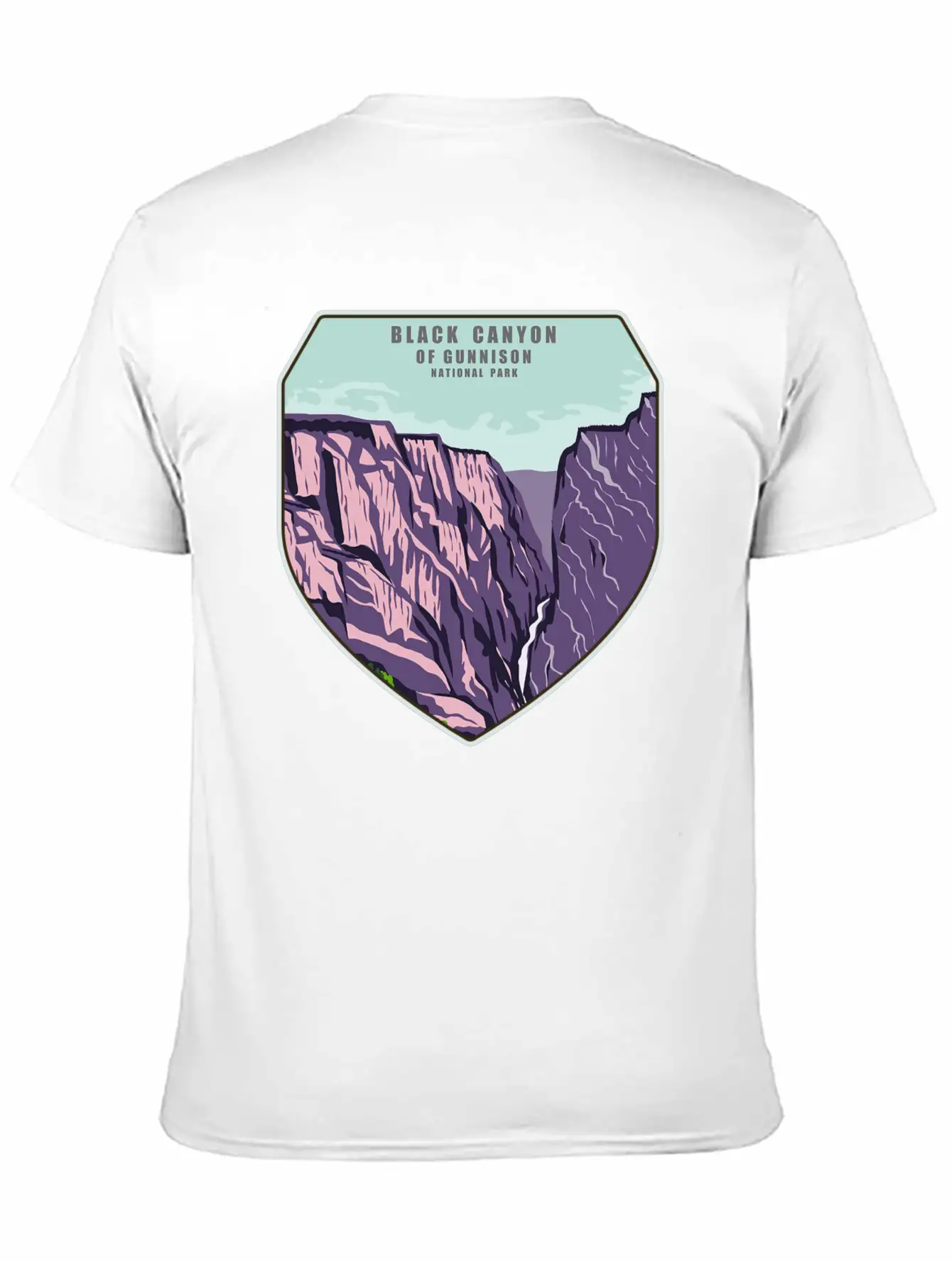 Black Canyon National Park Unisex Casual T-Shirt – Clean Design For Daily Comfort