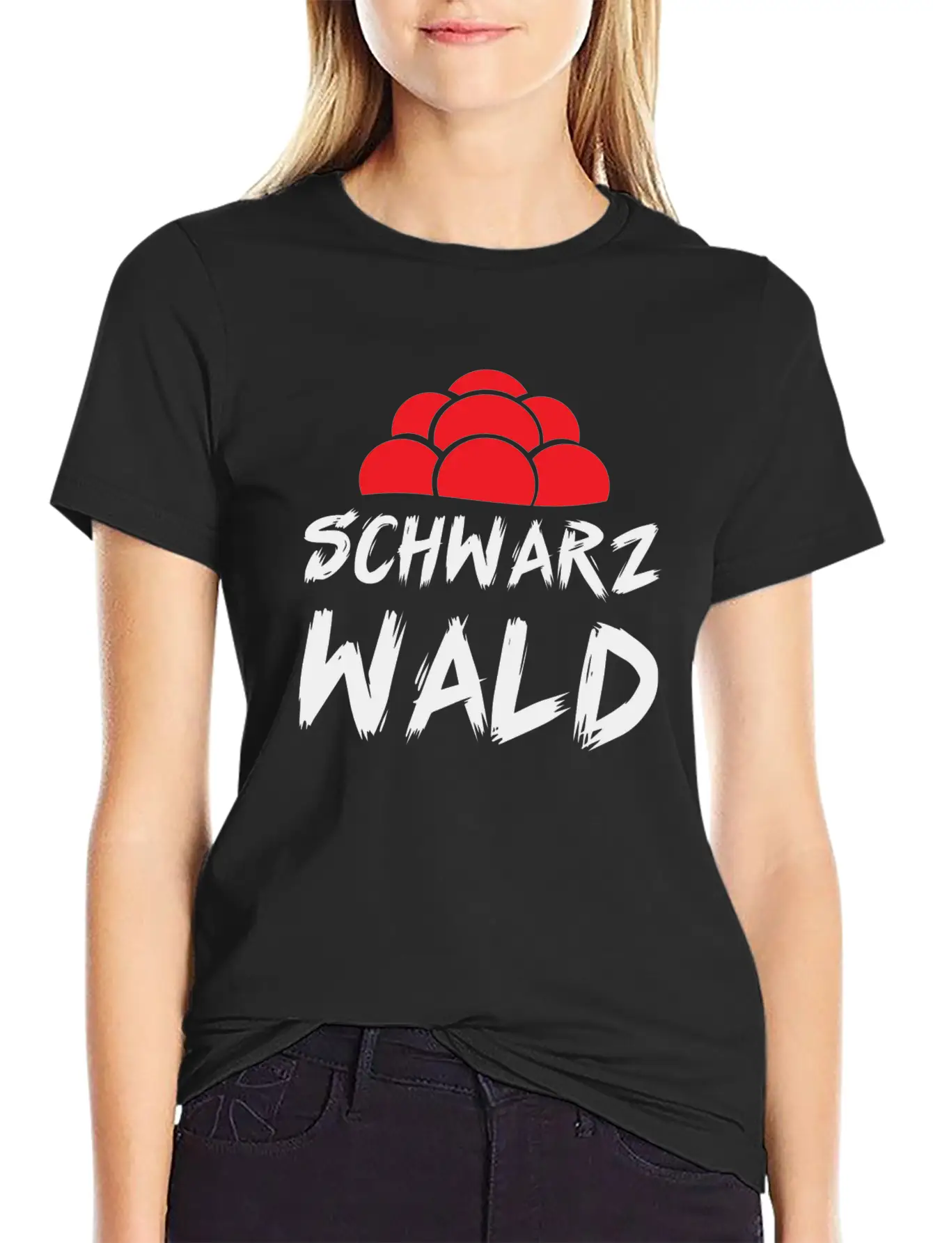 Black Forest Bollenhut Gift From The Black Forest Unisex Casual T-Shirt – Clean Design For Daily Comfort