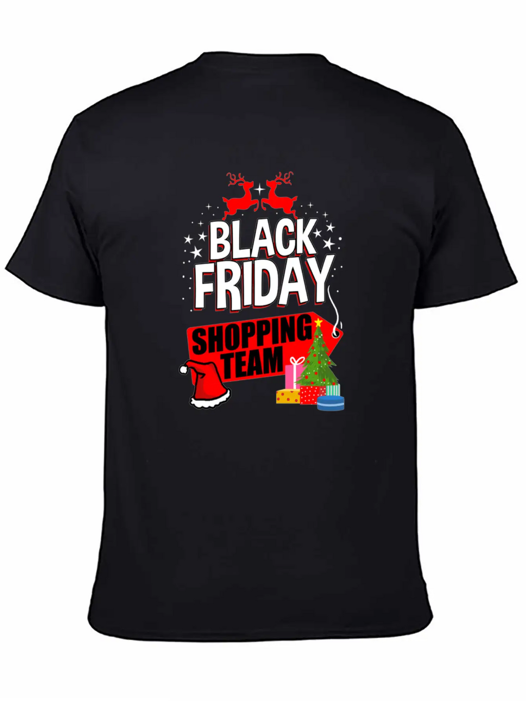Black Friday Shopping Team For Black Friday Basic Graphic T-Shirt – Daily Comfort In Soft Cotton