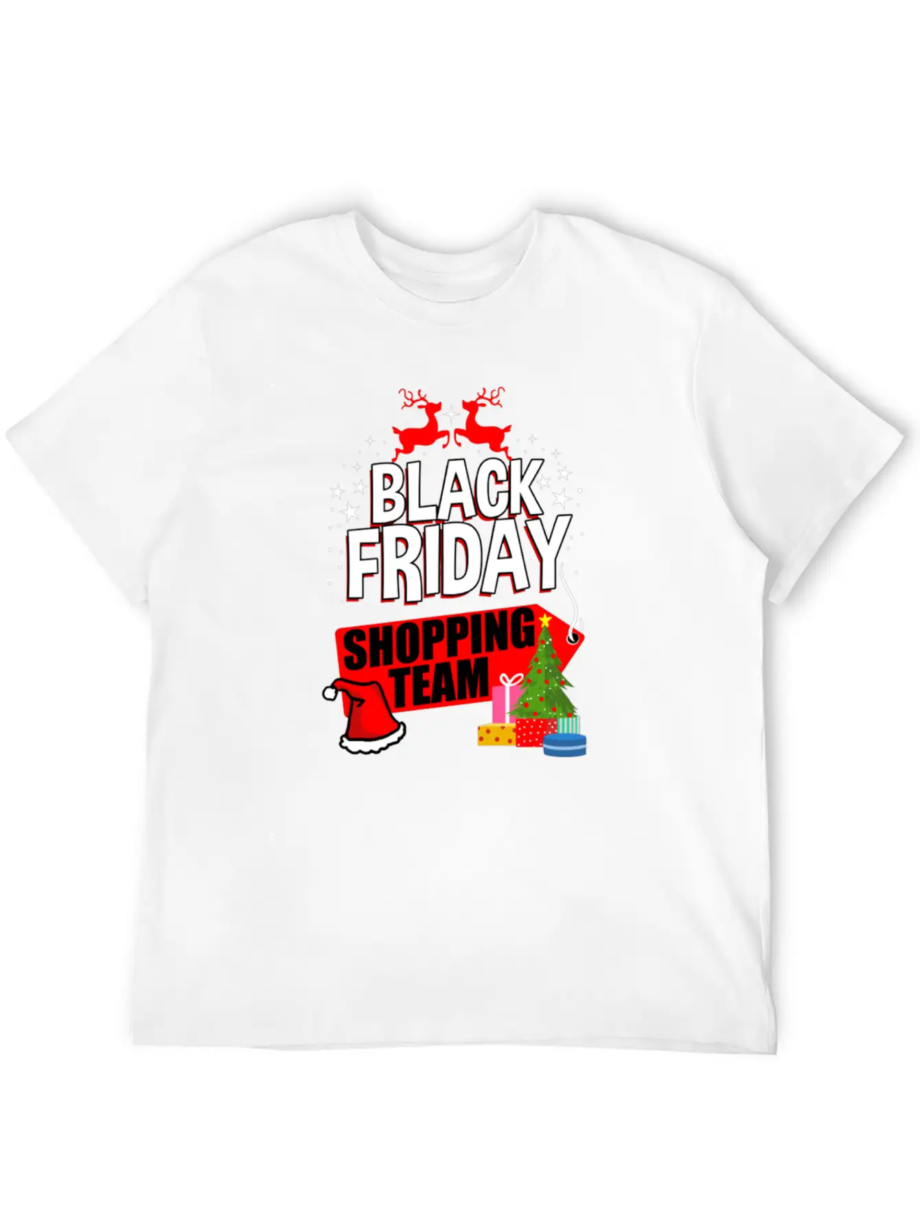 Black Friday Shopping Team For Black Friday Basic Graphic T-Shirt – Daily Comfort In Soft Cotton