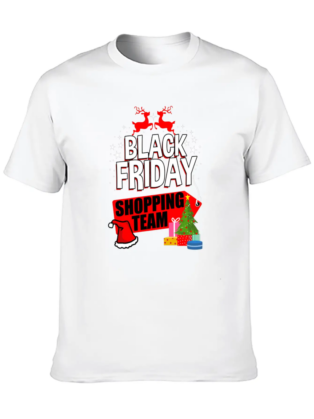 Black Friday Shopping Team For Black Friday Basic Graphic T-Shirt – Daily Comfort In Soft Cotton