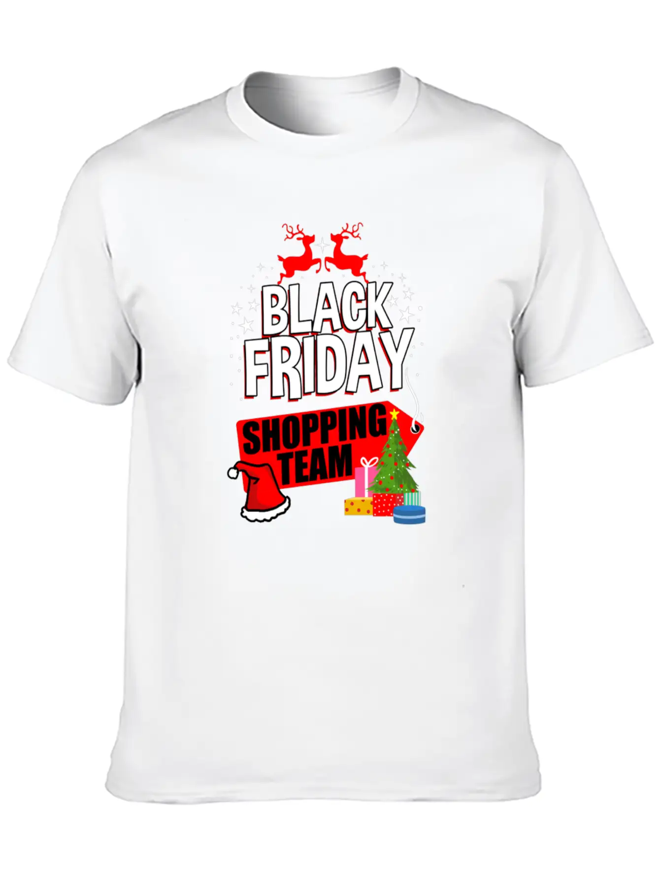 Black Friday Shopping Team For Black Friday Basic Graphic T-Shirt – Daily Comfort In Soft Cotton