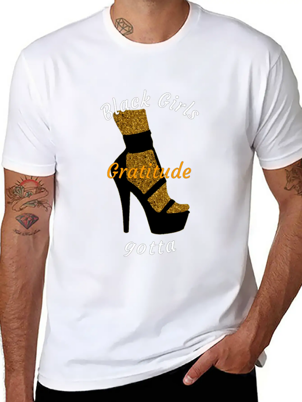 Black Girls Gotta Gratitude Essential Cotton Tee For Daily Outfits – Unisex Style