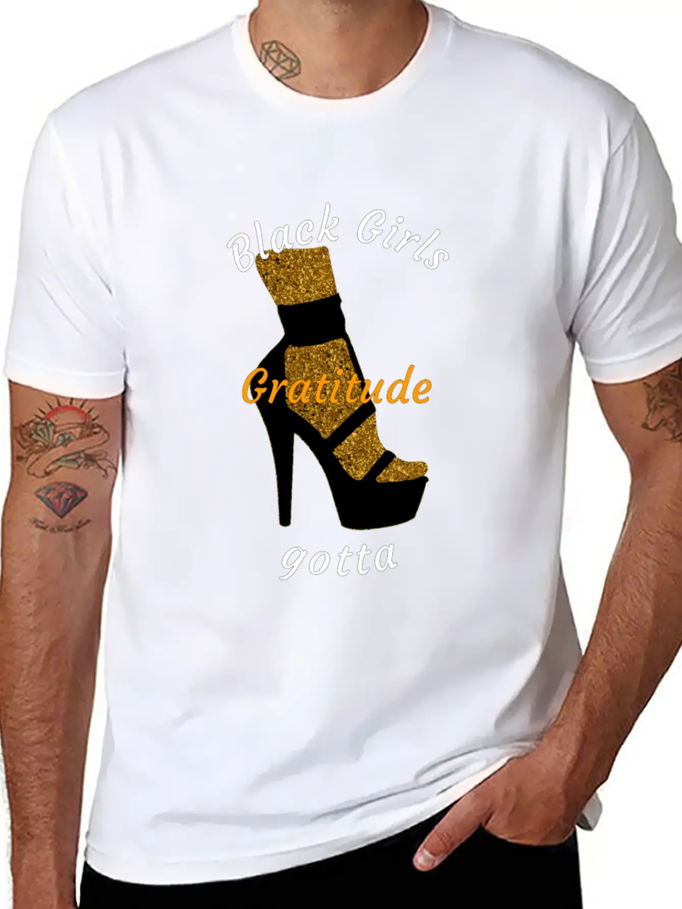 Black Girls Gotta Gratitude Essential Cotton Tee For Daily Outfits – Unisex Style