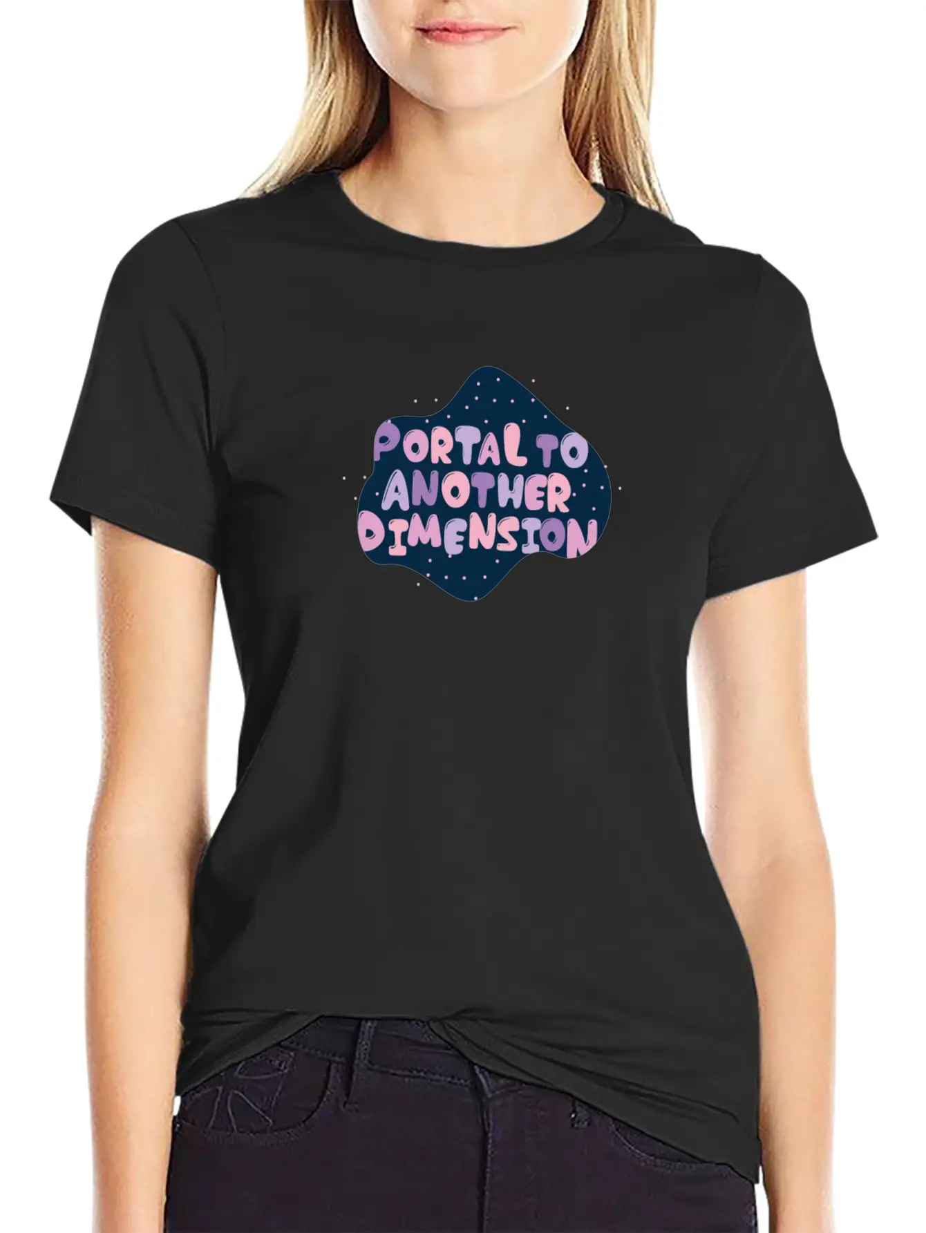 Black Hole Science Universe Star Cool Gift Unisex Casual T-Shirt – Clean Design For Daily Comfort