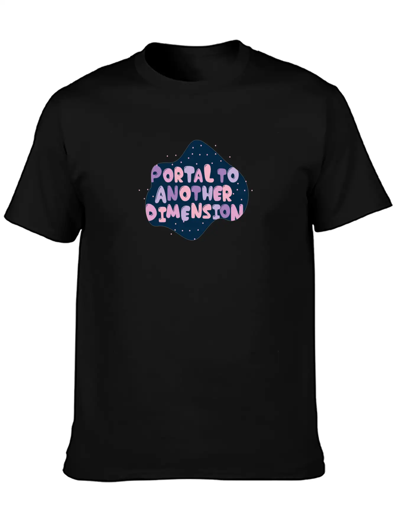 Black Hole Science Universe Star Cool Gift Unisex Casual T-Shirt – Clean Design For Daily Comfort