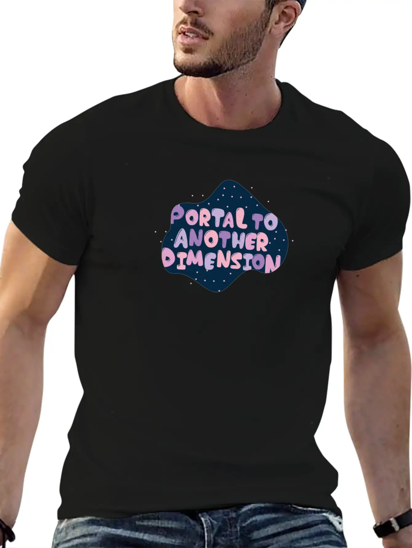 Black Hole Science Universe Star Cool Gift Unisex Casual T-Shirt – Clean Design For Daily Comfort