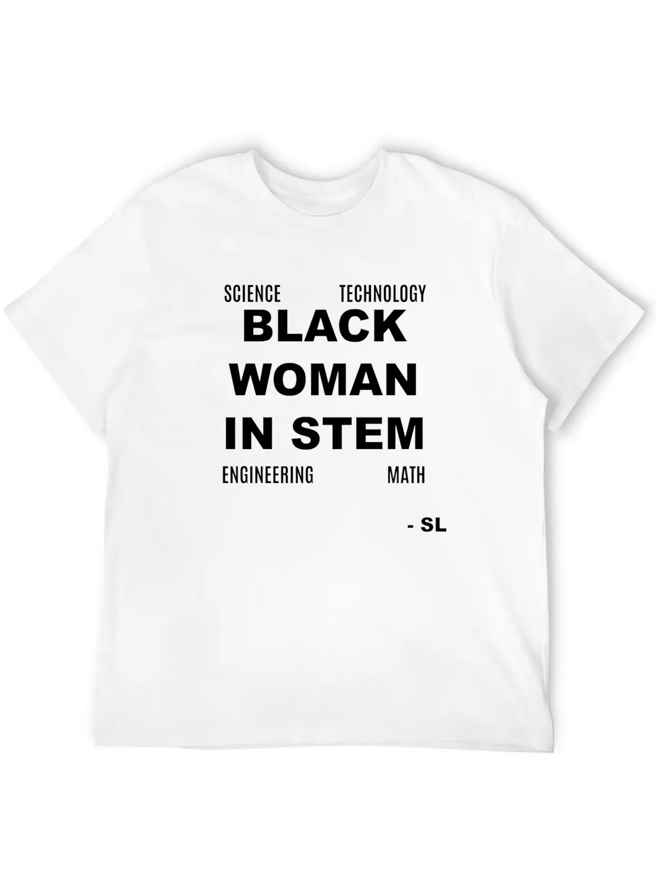 Black Women In STEM Classic Cotton Tee – Unisex Comfort For Any Season