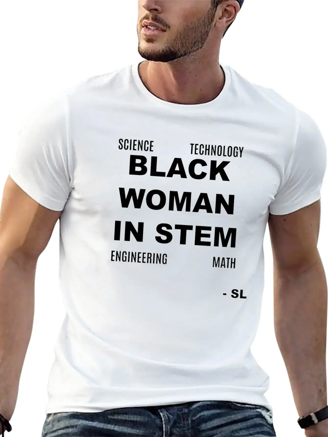 Black Women In STEM Classic Cotton Tee – Unisex Comfort For Any Season