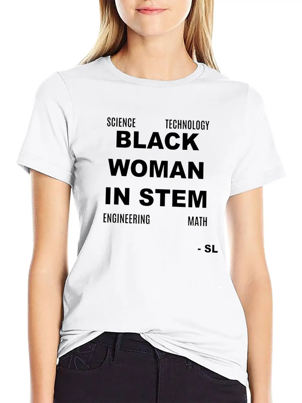 Black Women In STEM Classic Cotton Tee – Unisex Comfort For Any Season